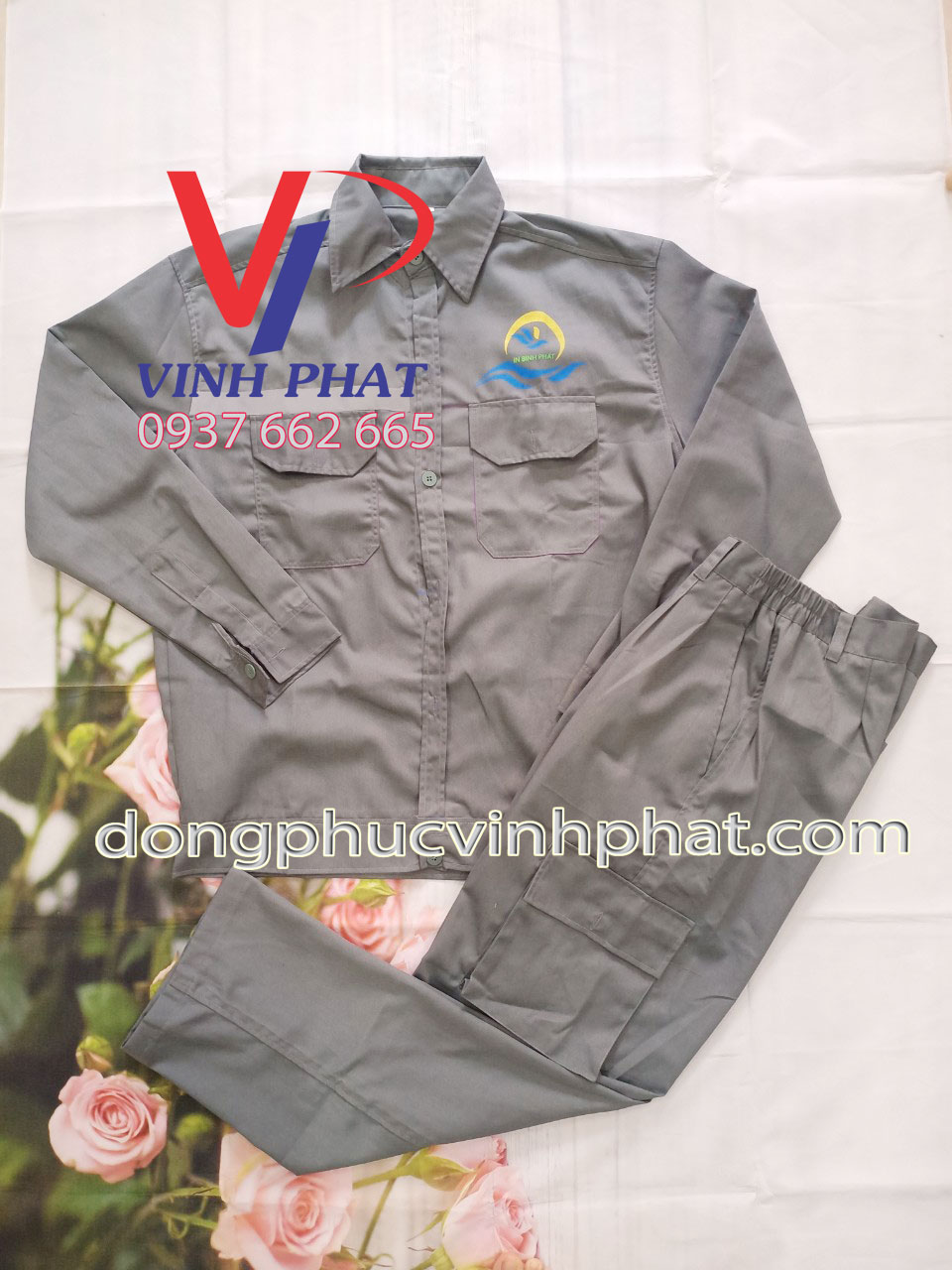 Đồng phục công nhân In Bình Phát