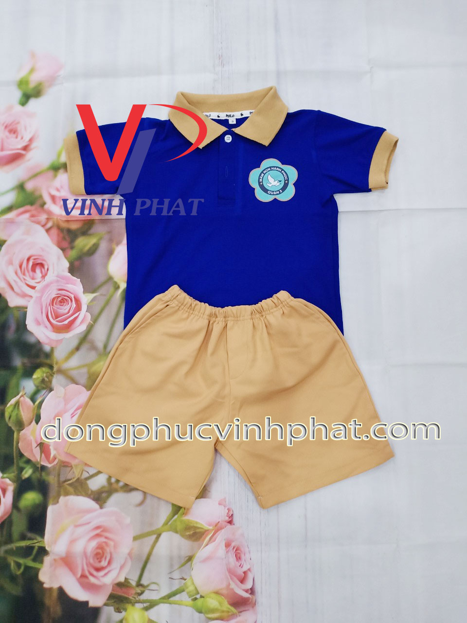 Đồng phục mầm non 2 Hạnh Phúc